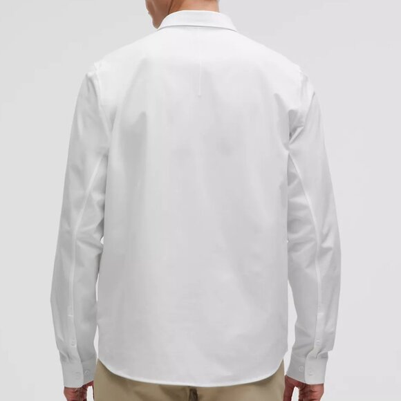 BNWT Lululemon New Venture Long-Sleeve Shirt Classic-Fit, White, XS - Picture 2 of 6